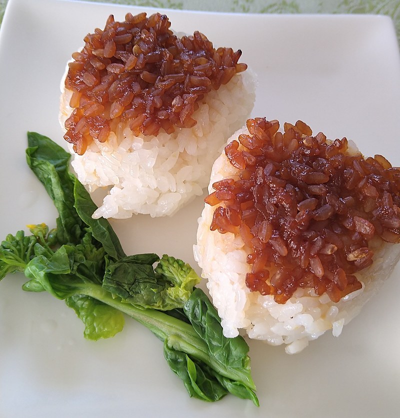 醤油麹の焼きおにぎり