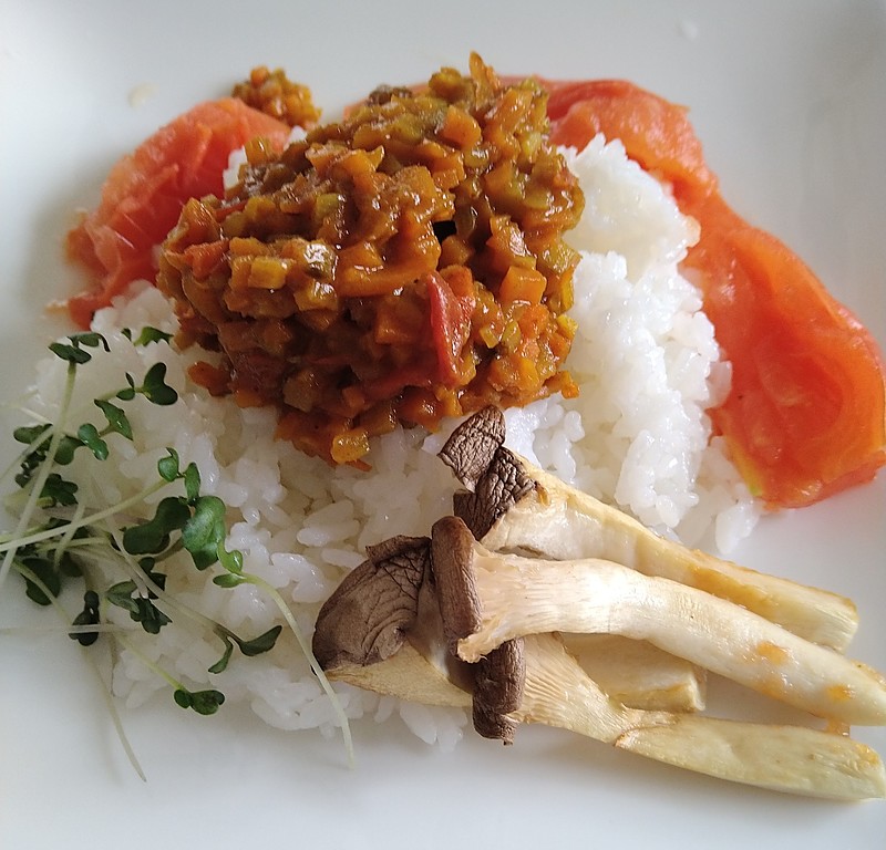 干し野菜のベジカレー