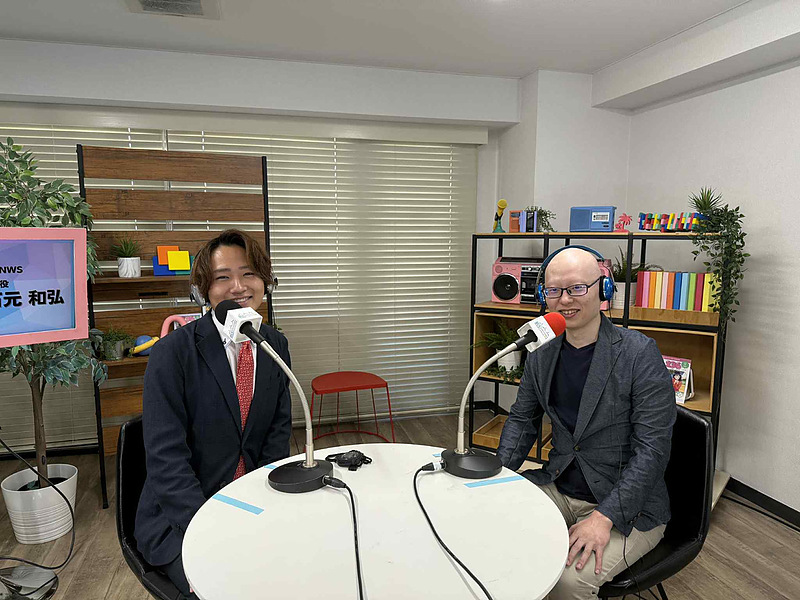 株式会社NWS ラジオ収録の様子 250821-2