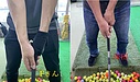 グリップは一人ずつ違います　グリップが狂うとすべてがズレますよ