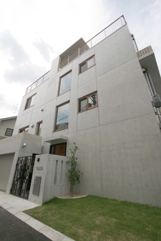神戸の鉄筋コンクリート住宅を設計