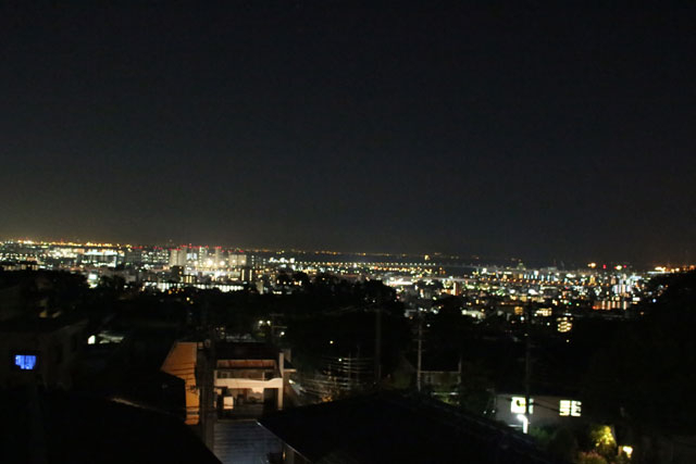 夜景の見える家