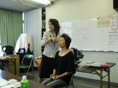 よみうり姫路文化センターさん。メイクセラピー講座体験コース