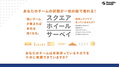 スクエアホイルサーベイとは？組織改革を進めるための課題可視化するツール