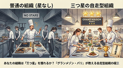 あなたの組織は「三つ星」を獲れるか？『グランメゾン・パリ』が教える自走型組織の極意