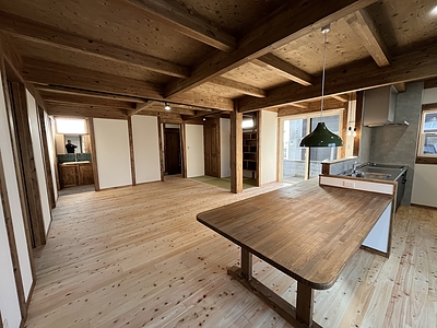 子供を見守ることのできるLDK