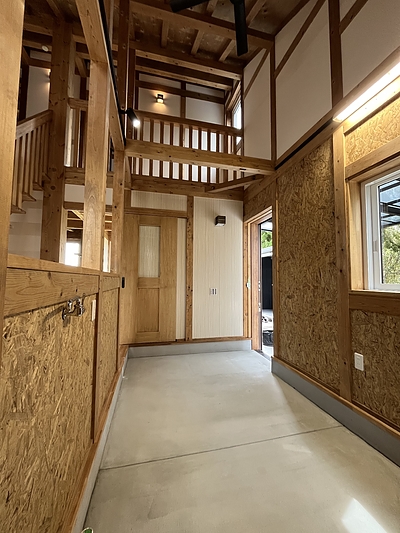 玄関土間のご要望を実現しました。