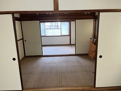 西宮市で耐震改修工事着工しました。