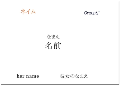 Qタン 英検5級 合格 Group4+ カタカナ発音