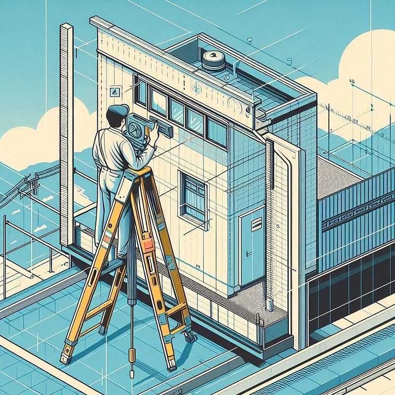 外壁の物理的調査