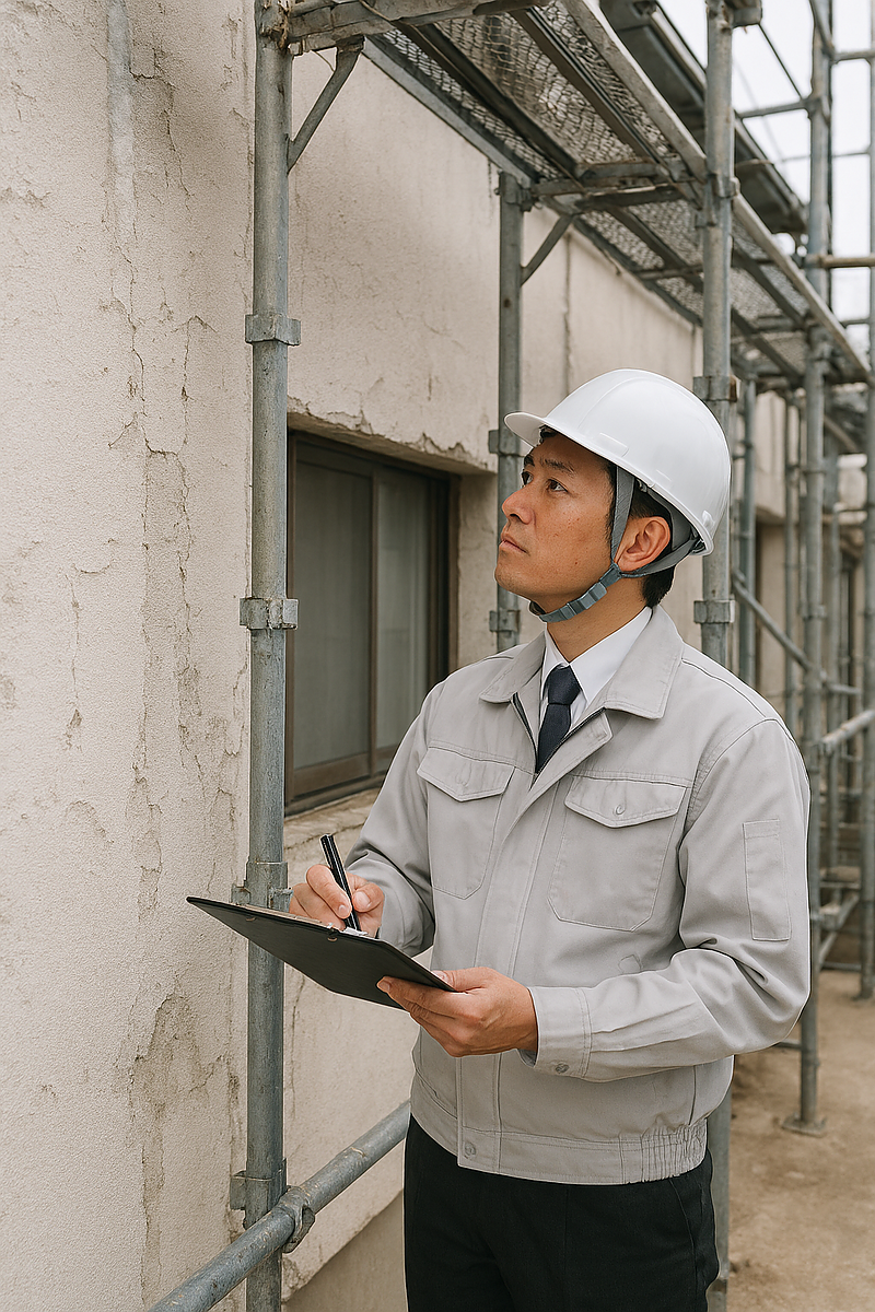 外壁改修工事の監理 外壁改修工事の監理