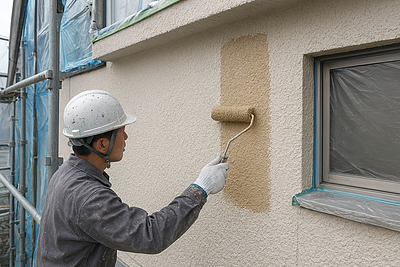 外壁等の塗装工事について
