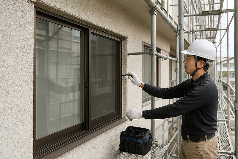 アルミサッシ建具工事