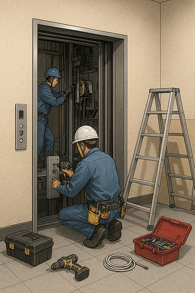 エレベーター設備の改修について
