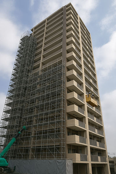高層マンションの大規模修繕工事について