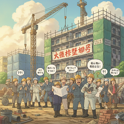 大規模修繕工事における人手不足の問題