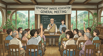 マンション管理組合の総会決議について