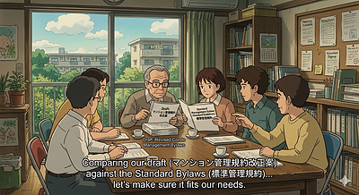 マンション管理規約作成時の参考資料 について