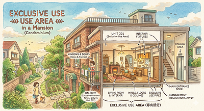 マンションの専有部分について