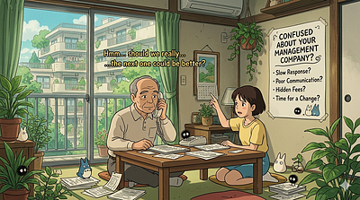 管理会社を変えるか迷っている人へ。