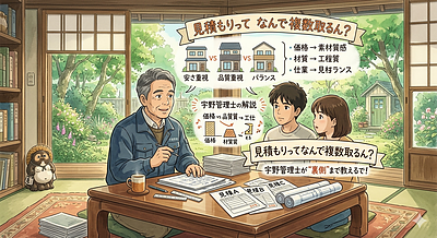 「見積もりってなんで複数取るん？宇野管理士が“裏側”まで教えるで！」