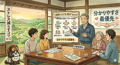 「工事終わったら“はい終わり”ちゃうで！宇野管理士が語る“アフターの大事さ”」