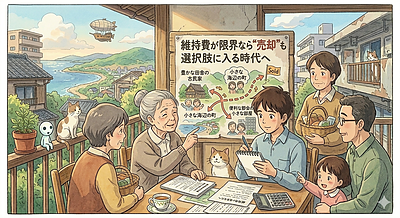 第5回：維持費が限界なら“売却”も選択肢に入る時代へ