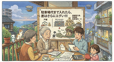 第4回：駐車場代まで入れたら、差はさらにエグい