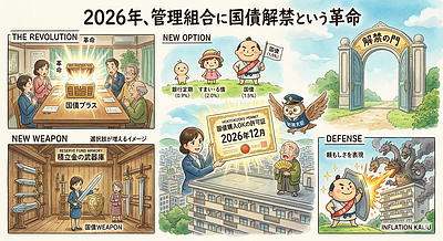 ③「2026年、管理組合に“国債解禁”という革命」