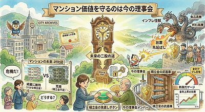 ⑤「マンション価値を守るのは“今の理事会”」