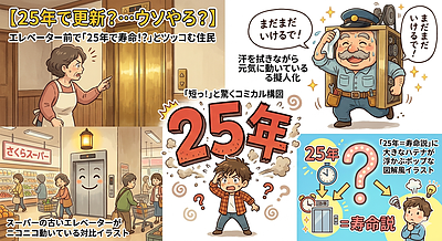 ①【25年で更新？…ウソやろ？】