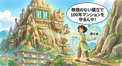 ⑤「100年マンションを目指すなら“無理のない積立”が命」