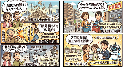 知るだけで変わる！ 大規模修繕工事の「相見積もり」マジック