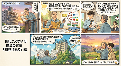 2：【損したくない！】魔法の言葉「相見積もり」編