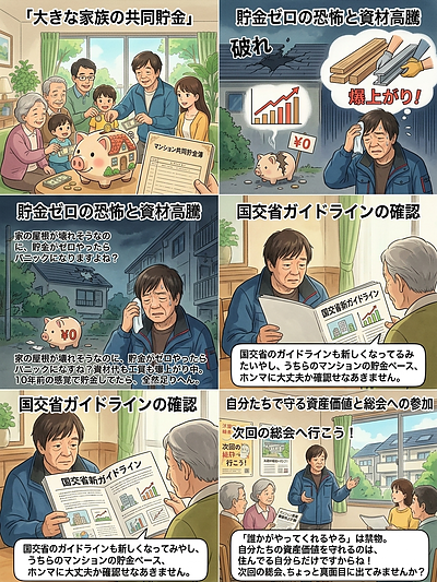 3：【わかりやすい例え編】マンションは「大きな家族の財布」やで