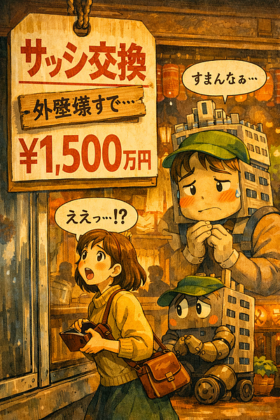 ③「サッシって交換してくれへんの？」問題にズバッと回答！