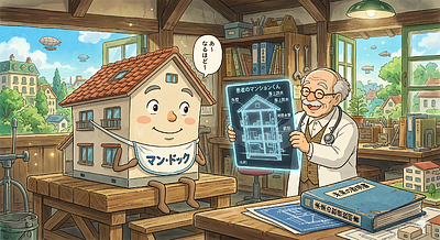 ①　修繕計画って、要するにマンションの「人間ドックの予定表」やねん！