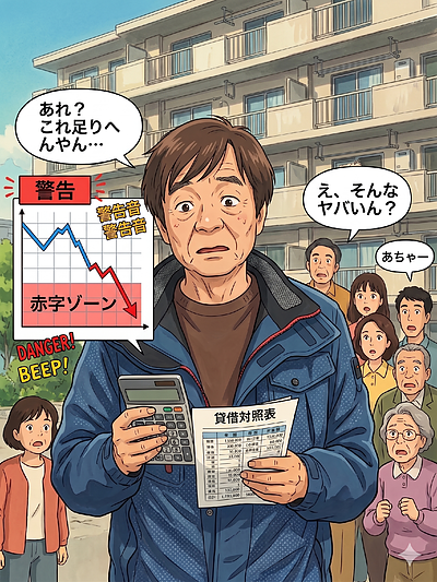 ①『このままやと“赤字まっしぐら”やで問題』