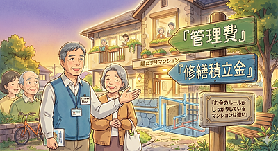 ⑤『費用区分がしっかりしてるマンションは、トラブルも資産価値も減りにくい』