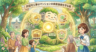 ⑤【許認可工事は“住民の資産価値”を守るための大事な工程や】