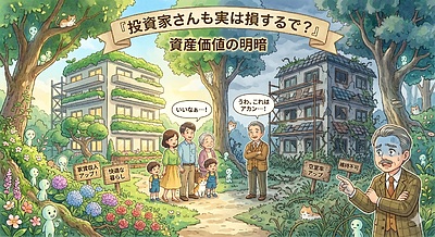 ③「投資家さんも実は損するで？」