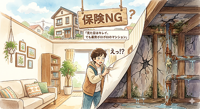①「安い中古マンション、実は“保険アウト”の可能性あり!?」