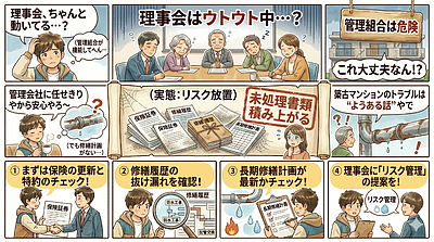 ③「管理組合が機能してへんマンションは“保険も放置”されがち」