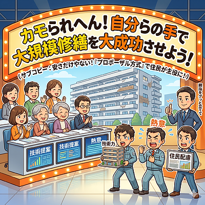 5：プロポーザル方式の推奨と住民の参画意識向上