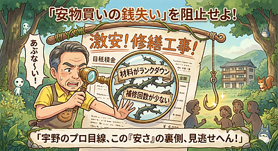 4：【価格のカラクリ編】「安物買いの銭失い」を阻止せよ！