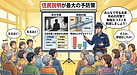 ⑤ 「住民説明こそ最大の予防策。みんなで未来の安心つくりましょ！」