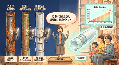 ④ 「継承は“図で見る”のが一番早い！配管の境界は見える化したら一発や！」