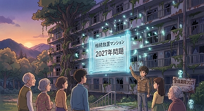 ② 「2027年3月、相続放置マンションが一気に表面化するで」