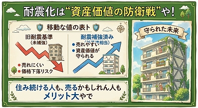 ⑤「耐震化は“資産価値の防衛戦”でもある編」