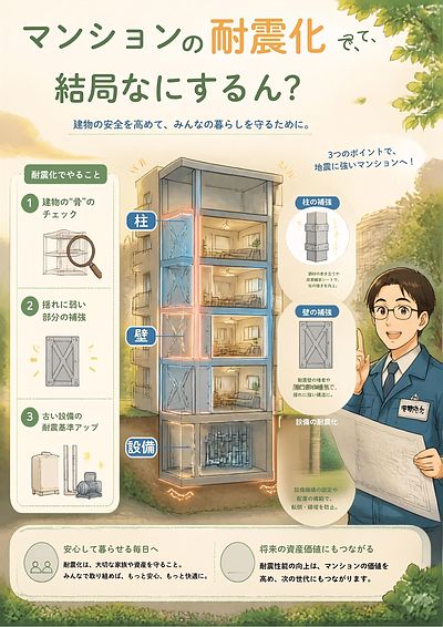 ①「耐震化って、結局なにするん？」編